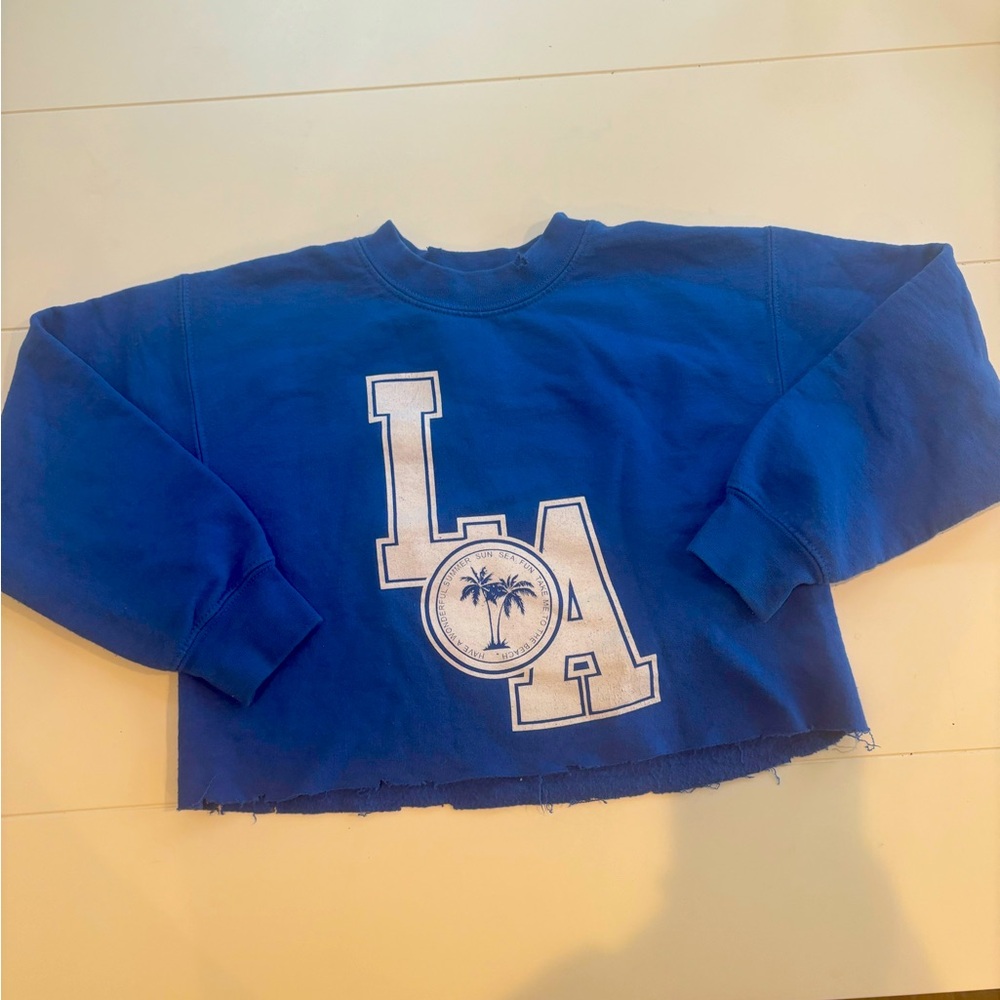 Prince Peter LA cropped sweatshirt size small